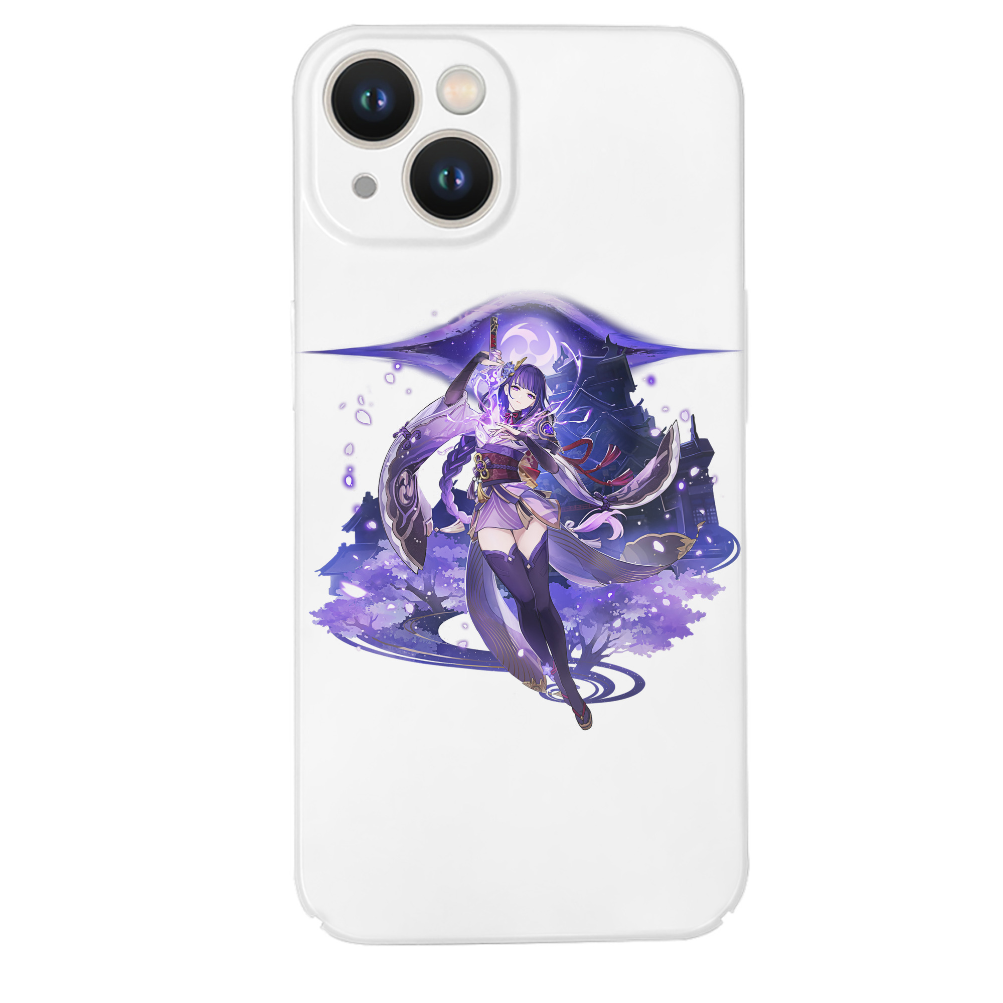 げんし神 雷電将軍 らいでんしょうぐん genshin Raiden Shogun 【iPhone 14シリーズ対応】ハードケース